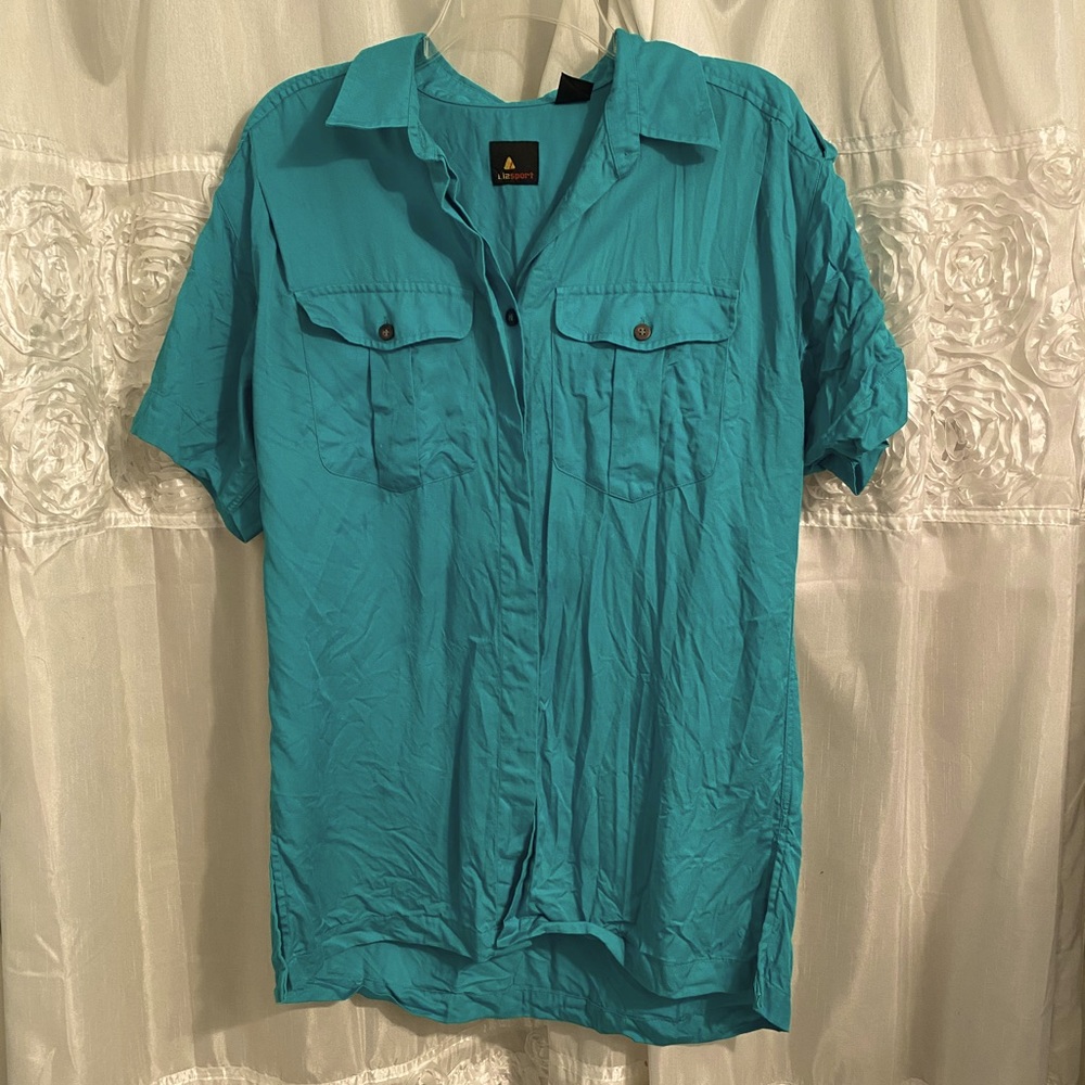Vintage Liz Sport Button Tunic